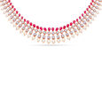 Tanishq 18 Karat Diamond Necklace Set for Women 2