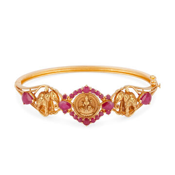 Tanishq 18KT Grand Revernce Lakshmi Bangle for Women