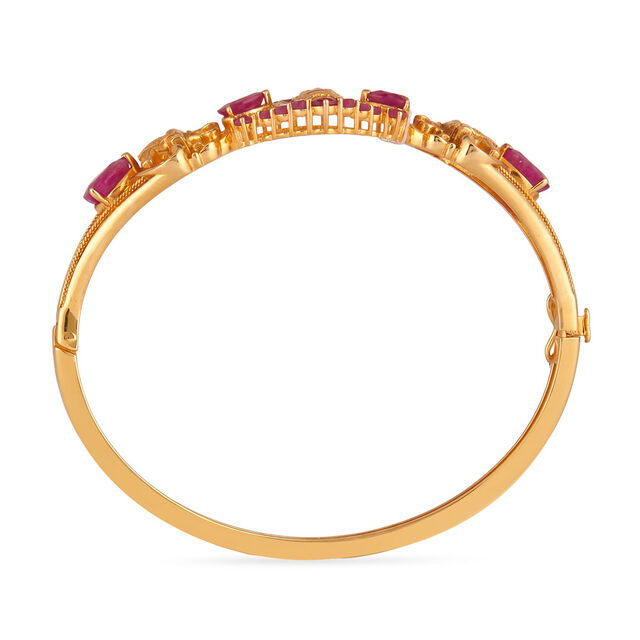 Tanishq 18KT Grand Revernce Lakshmi Bangle for Women