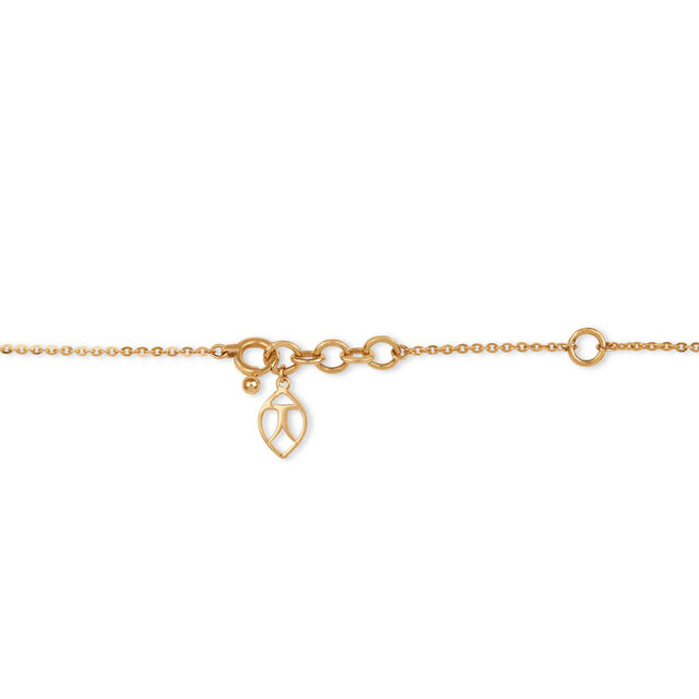 Tanishq 18KT Dual Parallel Chevron Alignment Necklace 4