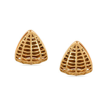 Tanishq 18KT Gold Hoop Earrings for Women