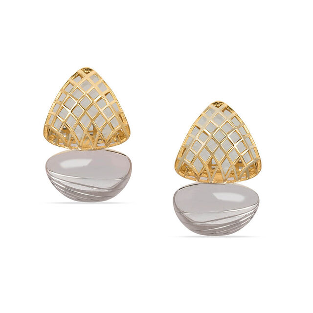Tanishq 18KT Gold Hoop Earrings for Women 4