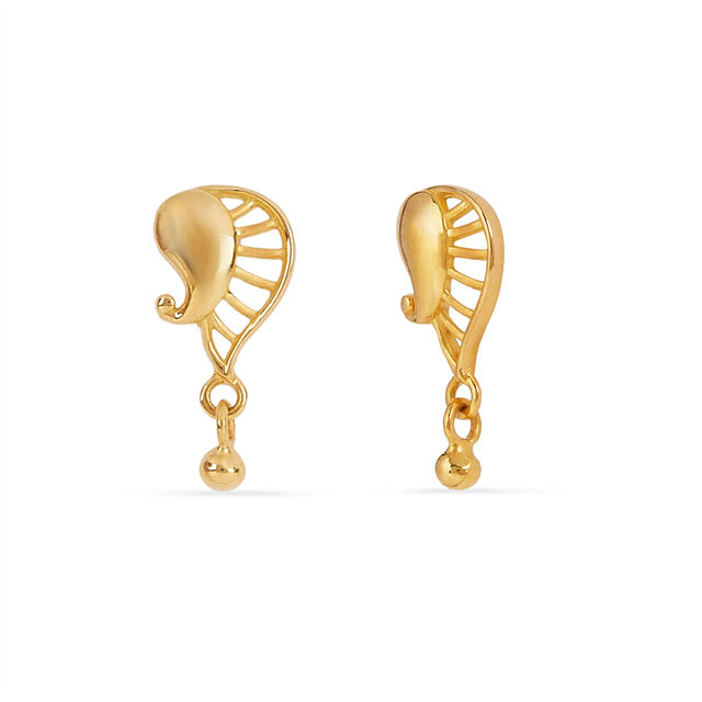 Tanishq 22KT Diamond Earrings 2