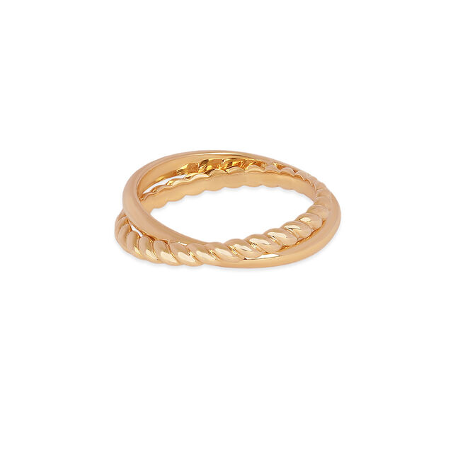 Tanishq 18KT Gold Finger Ring for Women 