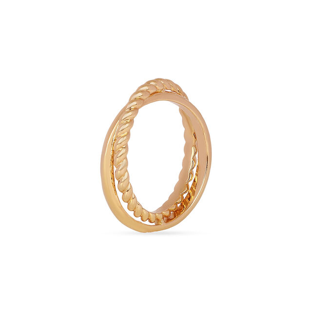 Tanishq 18KT Gold Finger Ring for Women 2