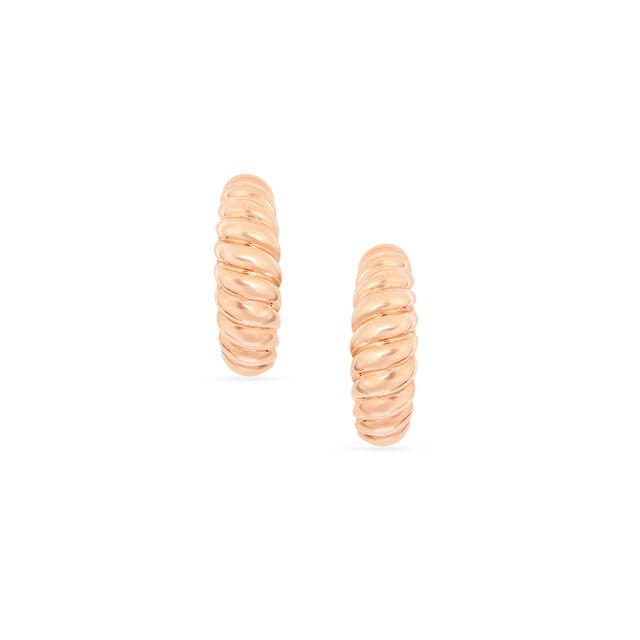 Tanishq 18KT Gold Hoop Earring for Women 