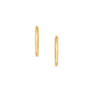 Tanishq 18KT Gold Hoop Earring for Women