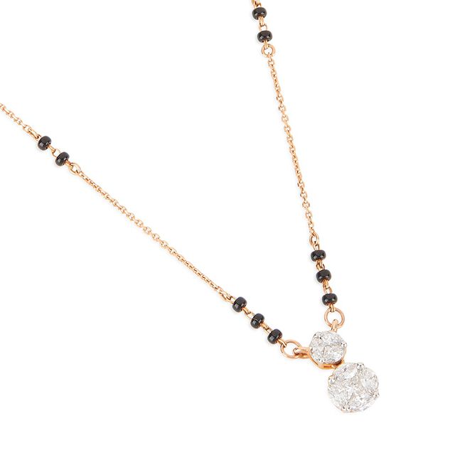 Tanishq 18KT Diamond Mangalsutra for Women 4