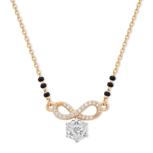 Tanishq 18KT Diamond Mangalsutra 2