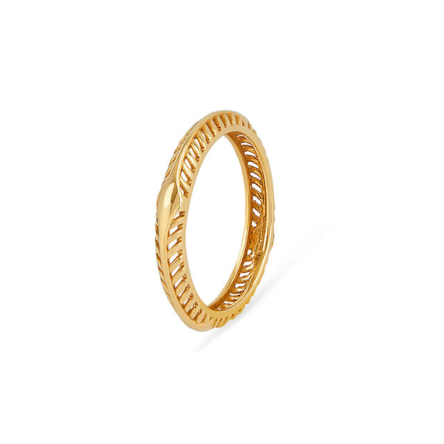 Tanishq 18KT  Gold Finger Ring  for Women 2