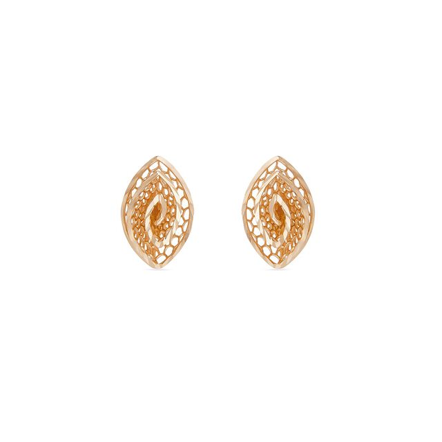 Tanishq 18KT Gold Pendant and Earrings Set 4