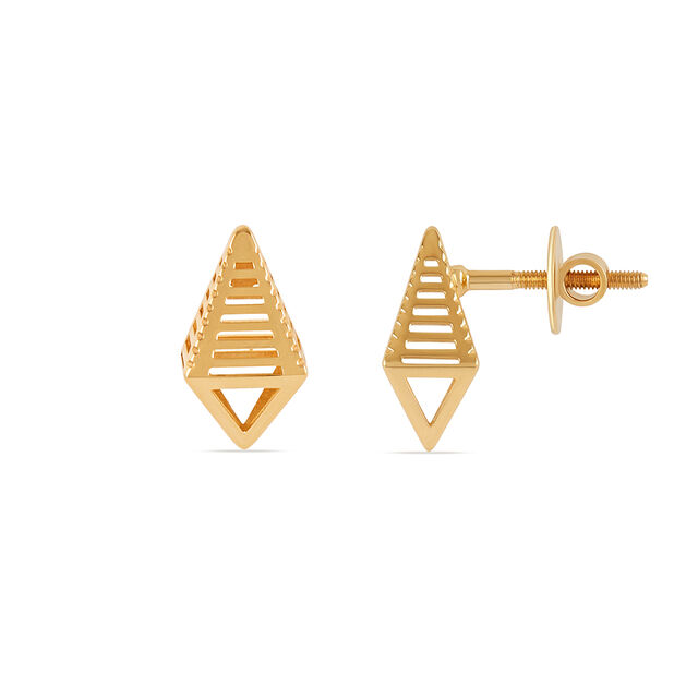 Tanishq 18KT Gold Earrings 2