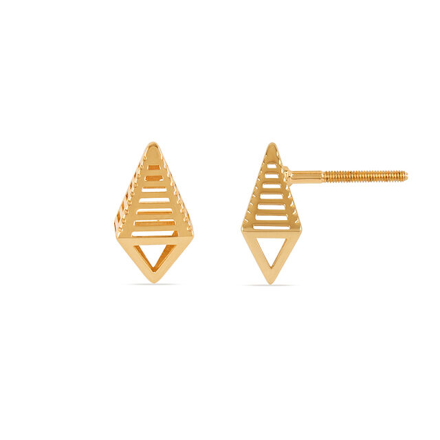 Tanishq 18KT Gold Earrings 4