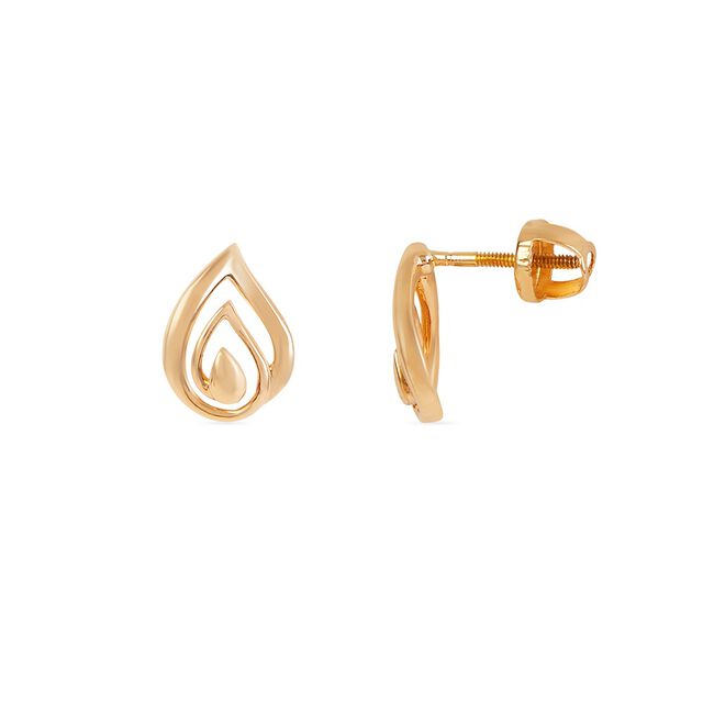 Tanishq 18KT Gold Earrings 2