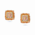 Lotus Radiance Gold Necklace & Earrings Set,,hi-res 2
