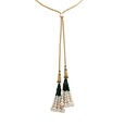 Gold Floral Serenade Necklace & Earrings Set,,hi-res 3