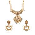 Heritage Splendor Kundan Polki Necklace Set,,hi-res 