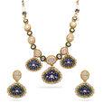 Enamel Adorned Necklace Set,,hi-res 