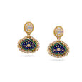 Enamel Adorned Necklace Set,,hi-res 2