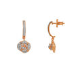 Tanishq 18 Karat Diamond Earrings for Women 