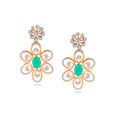 Tanishq 18 Karat Diamond Necklace Set for Women 