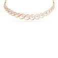 Tanishq 18 Karat Diamond Necklace Set for Women 2