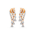 Tanishq 18 Karat Diamond Necklace Set for Women 5