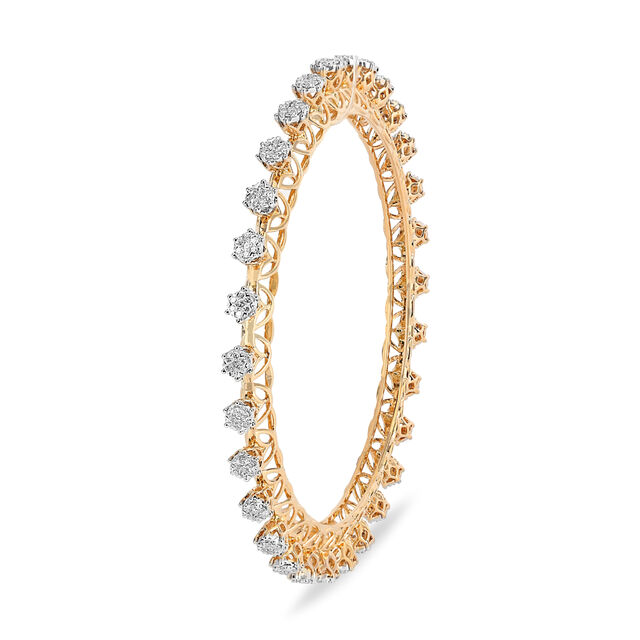 Tanishq 18 Karat Diamond Bangle for Women 2