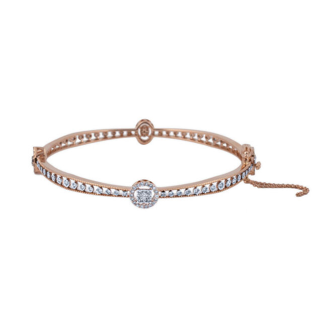 Bold Opulence Diamond Bangle