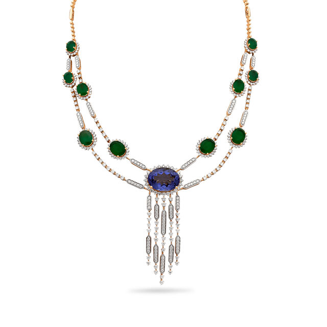 Rejuvenation Cascade Diamond Necklace Set,,hi-res 2