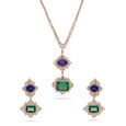 Dewdrop Serenade Diamond Necklace Set,,hi-res 