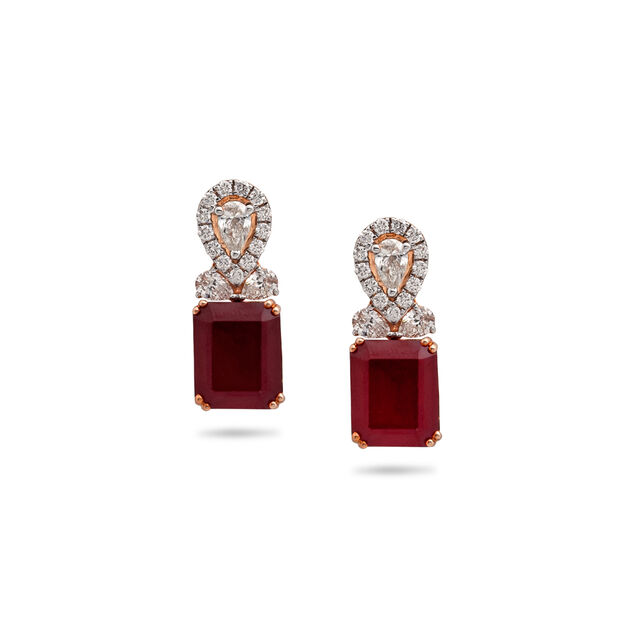 Monsoon Mirage Ruby Necklace Set,,hi-res 2