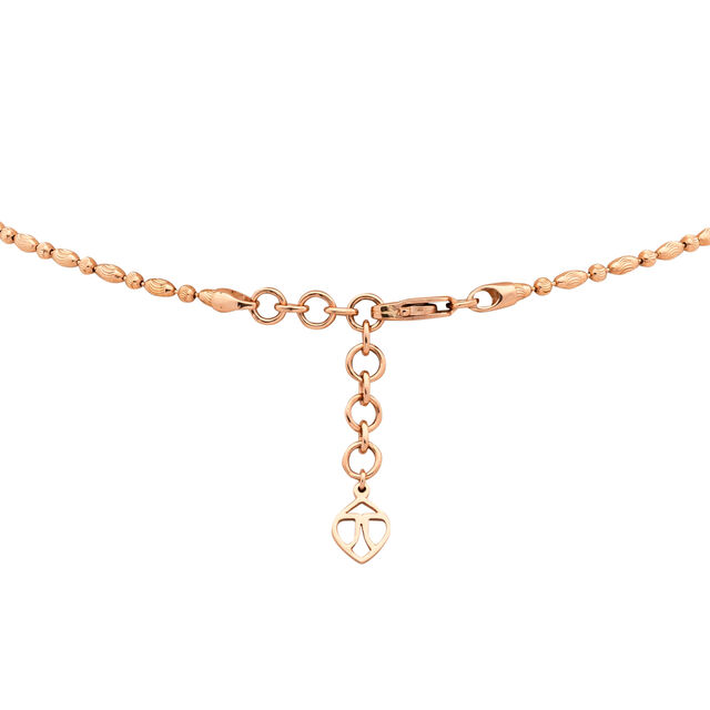 Tranquil Monsoon Lotus Gold and Diamond Necklace Set,,hi-res 3