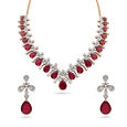 Monsoon Melody Diamond and Gold Necklace Set,,hi-res 