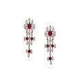 Radiant Bloom Diamond Necklace and Earring Set,,hi-res 2