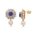 Ethereal Monsoon Melody Gold Earrings,,hi-res 2