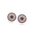 Celestial Tanzanite Gold Stud Earrings,,hi-res 
