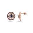 Celestial Tanzanite Gold Stud Earrings,,hi-res 2