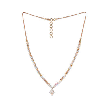 Tanishq 18KT Diamond Necklace for Women