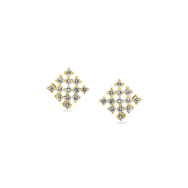 Tanishq 18 Karat Diamond Earrings for Women 