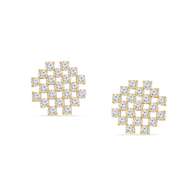 Tanishq 18KT Diamond Earrings for Women 