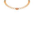 Intricate Rose Gold Necklace Set 4