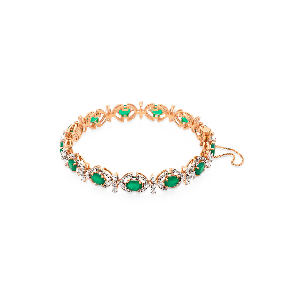 Diamond bracelet for women tanishq sale