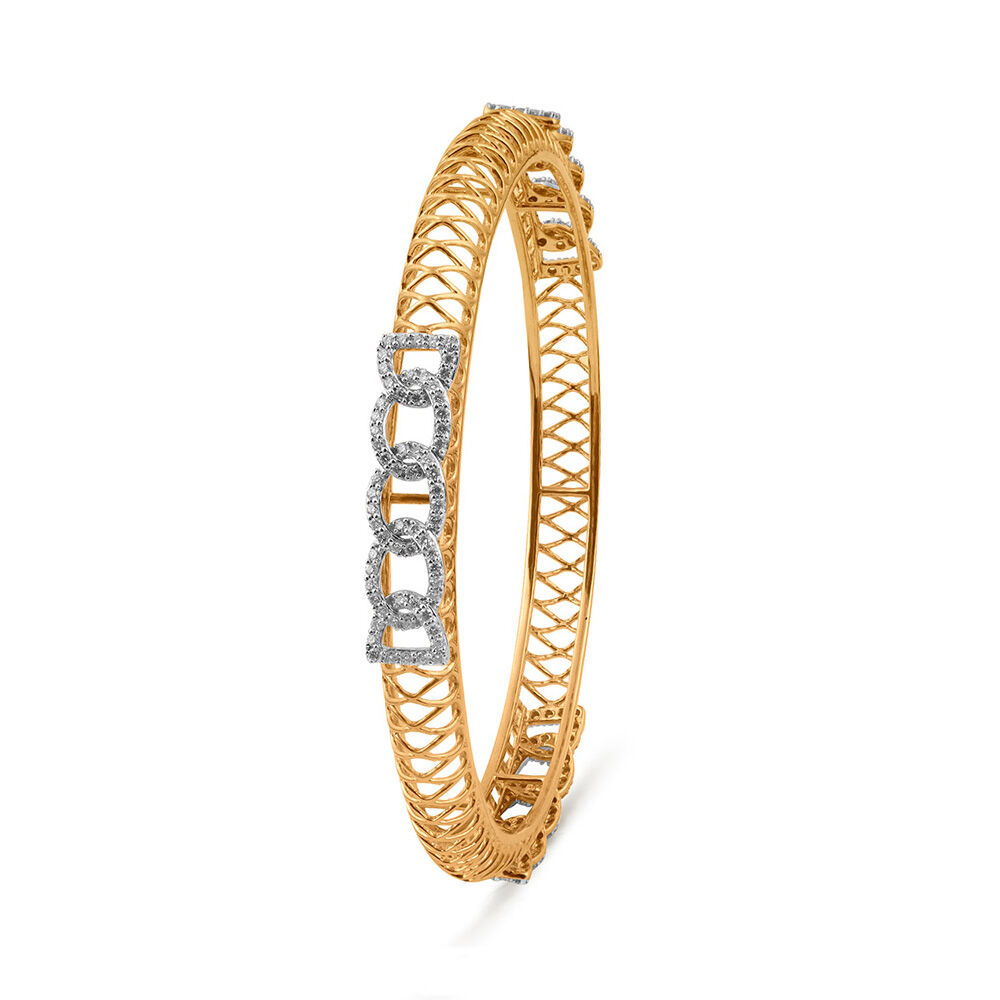 Buy Tanishq Diamond Bangle at Best Price Tanishq US