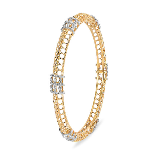 Tanishq 18 Karat Diamond Bangle for Women