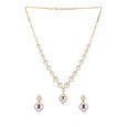 Tanishq 18 Karat Diamond Necklace Set for Women 2