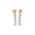 Tanishq 18 Karat Diamond Necklace Set for Women 3