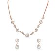 Modern Diamond Geometric Jewelry Set 