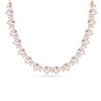 Tanishq 18 Karat Diamond Necklace Set for Women 2
