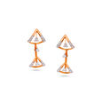 Tanishq 18 Karat Diamond Necklace Set for Women 4